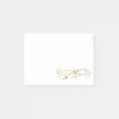 Gold Ornament Post It Notes (Voorkant)