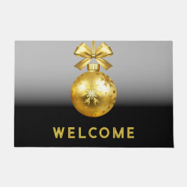 Gold Ornament Vakantie Deurmat