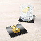 Gold Ornament Vakantie Kartonnen Onderzetters (Insitu)