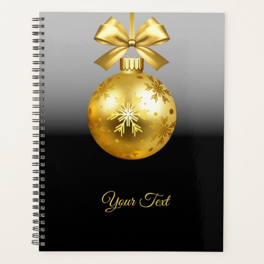 Gold Ornament Vakantie Planner (Voorkant)