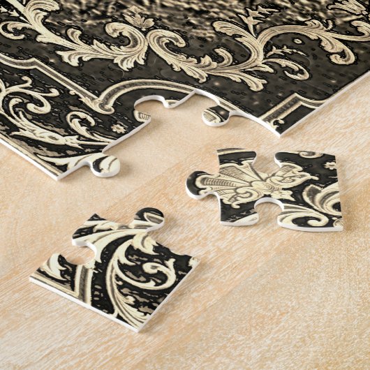 Gold Ornamental Tree of Life Legpuzzel (Zijkant)