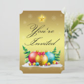 Gold-ornimental, uw aangepaste 5-inch x 7-inch uit kaart (Staand voorkant)