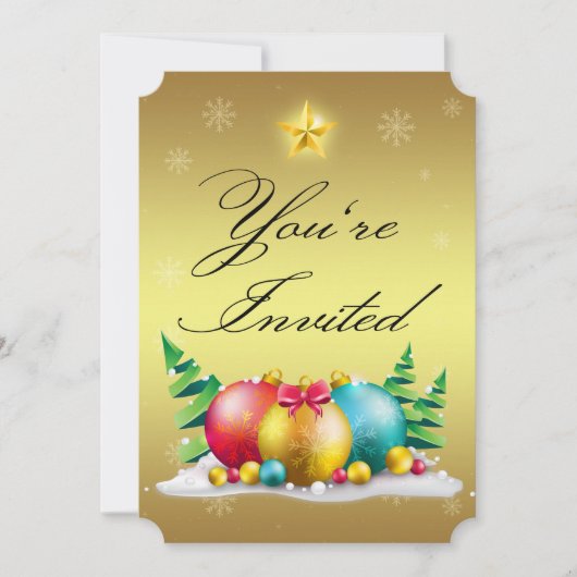 Gold-ornimental, uw aangepaste 5-inch x 7-inch uit kaart (Voorkant)