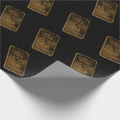 Gold Ounce Wrapping Paper Cadeaupapier (Hoek)