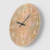 Gold over Gold Antiek stijlvolle draagtas Grote Klok (Hoek)