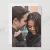 Gold Overlay Heart 2 Aankondiging van een foto-Ver (Achterkant)