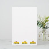 Gold Owls Design Briefpapier (Staand voorkant)