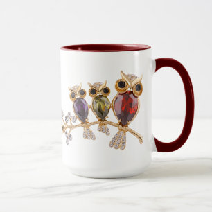 Gold Owls Jewels & Diamonds Mok