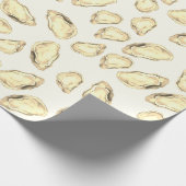 Gold Oyster Wrapping Paper // GOLD Cadeaupapier (Hoek)