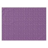  Gold Paarse Damask Tafelkleed (Voorkant (Horizontaal))