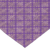  Gold Paarse Damask Tafelkleed (Gekanteld)