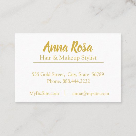 *~* Gold Paarse marmer Popular (afbeelding) Visitekaartje (Achterkant)