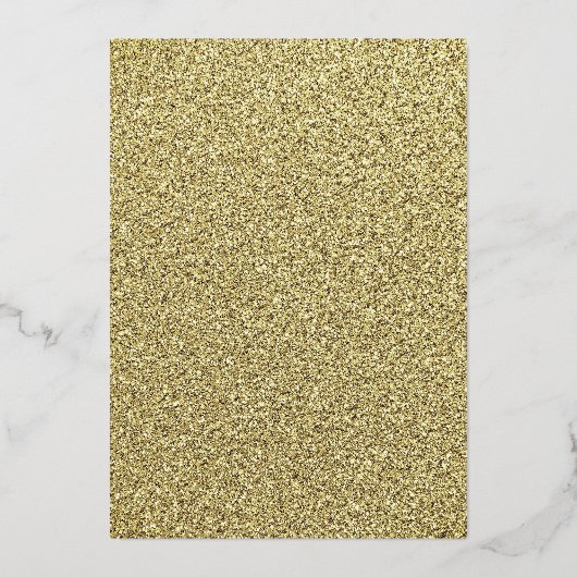 Gold Paarse Masquerade Party Dress Quinceanera Foi Folie Uitnodiging (Achterkant)