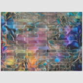 Gold Paarse Wall Art Dream Tissuepapier (Voorkant)