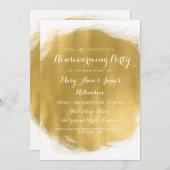 Gold Paint Kijk uit naar de opwarming van de aarde Kaart (Voorkant / Achterkant)