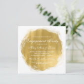 Gold Paint-kijken bij de servicepartij Kaart (Staand voorkant)