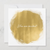 Gold Paint-kijken bij de servicepartij Kaart (Achterkant)