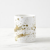 Gold Paint Splatter Coffee-Mok Koffiemok (Center)
