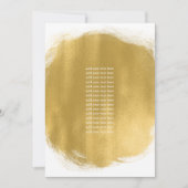 Gold Paint-toets invoegen Kaart (Voorkant)