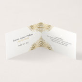 Gold Paisley Mandala Visitekaartje (Binnen)