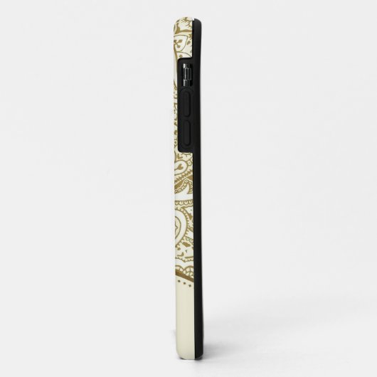 Gold Paisley Pattern Case-Mate iPhone Case (Achterkant/links)
