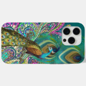 Gold Paisley Peacock & Feather iPhone 6 Case-Mate iPhone Case (Achterkant (horizontaal))