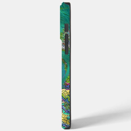 Gold Paisley Peacock & Veer kies Kleur Case-Mate iPhone Case (Achterkant / Links)