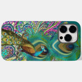 Gold Paisley Peacock & Veer kies Kleur Case-Mate iPhone Case (Achterkant (horizontaal))
