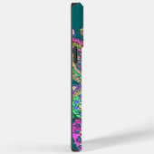 Gold Paisley Peacock & Veer kies Kleur Case-Mate iPhone Case (Achterkant / Rechts)