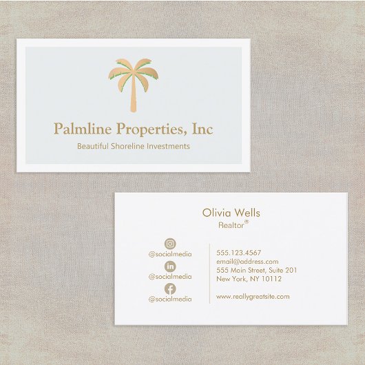 Gold Palm Beach Front Real Estate Calling Ca Contactkaartje