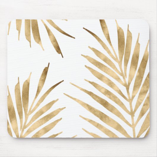 Gold Palm Fronds Muismat (Voorkant)