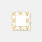 Gold Palm Fronds Post-it® Notes (Voorkant)