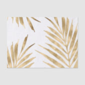 Gold Palm Fronds Tissuepapier (Voorkant)