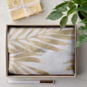 Gold Palm Fronds Tissuepapier (Geschenk)