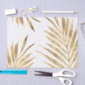 Gold Palm Fronds Tissuepapier (Craft)