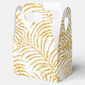 Gold Palm Gift Favor Box Bedankdoosjes (Geopend)