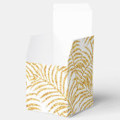 Gold Palm Gift Favor Box Bedankdoosjes (Geopend)