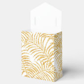 Gold Palm Gift Favor Box Bedankdoosjes (Geopend)