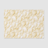 Gold Palm Leaves Tissuepapier (Voorkant)