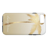 Gold Palm Tree Dream Ombre Case-Mate iPhone Hoesje (Achterkant (Horizontaal))