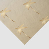Gold Palm Tree Ombre Tissuepapier (Detail)