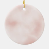 Gold Palm Trees Pink Ombre Glitter Dream Keramisch Ornament (Achterkant)