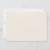 Gold Pampas Boho Rustic Woodsy Wedding Invitation Kaart (Achterkant)