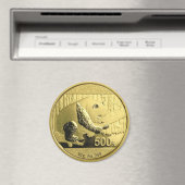 Gold Panda - munt Magneet (Insitu (Vaatwasser))