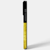 Gold Paneled Black Case-Mate iPhone Case (Achterkant / Links)