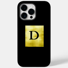 Gold paneled Black-II Case-Mate iPhone 14 Pro Max Hoesje