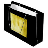 Gold-Paneled Black-II  Groot Cadeauzakje (Voorkant Gekanteld)