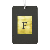 Gold paneled Black-II Luchtverfrisser (Achterkant)