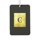 Gold paneled Black-II Luchtverfrisser (Achterkant)