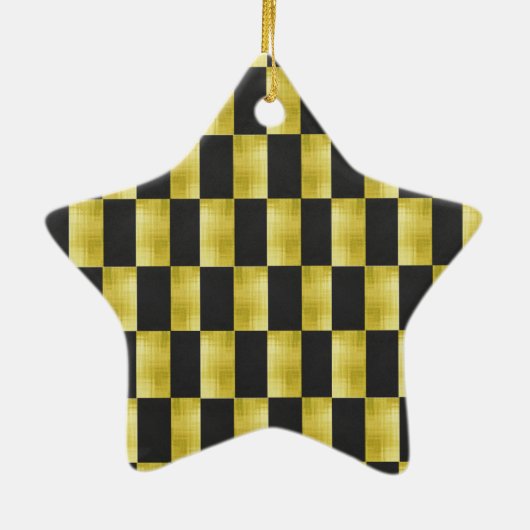 Gold-Paneled-Black-IV Keramisch Ornament (Achterkant)